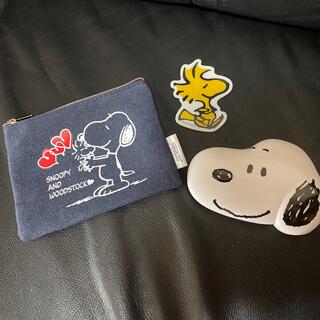 スヌーピー(SNOOPY)のスヌーピー　印鑑ケース　3点セット(印鑑/スタンプ/朱肉)