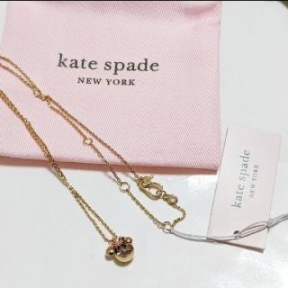 ケイトスペードニューヨーク(kate spade new york)の【新品】kate spade  ケイトスペード  ネックレス ミニーマウス(ネックレス)