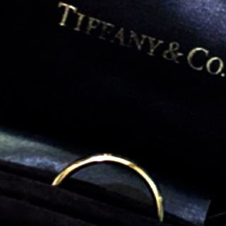 ティファニー(Tiffany & Co.)のTiffany&Co.PTDI3MMドッツリングダイヤ0.10ct[新品仕上げ済(リング(指輪))