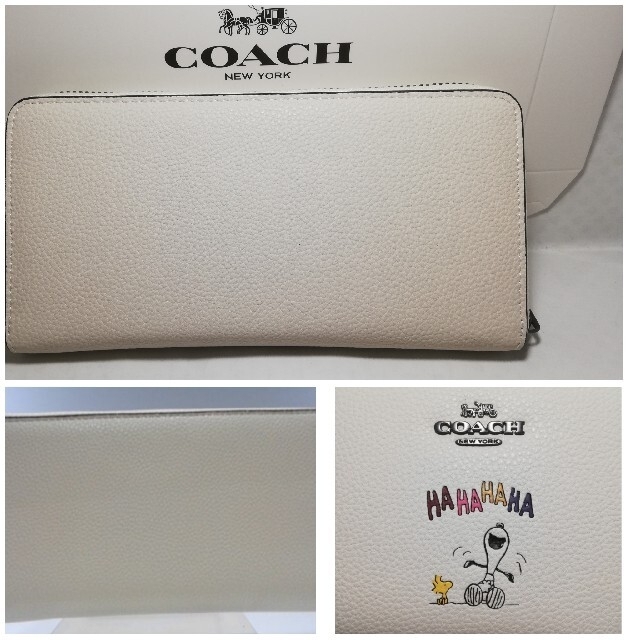 COACH(コーチ)の新品未使用　COACH　コーチ　スヌーピー　長財布 レディースのファッション小物(財布)の商品写真