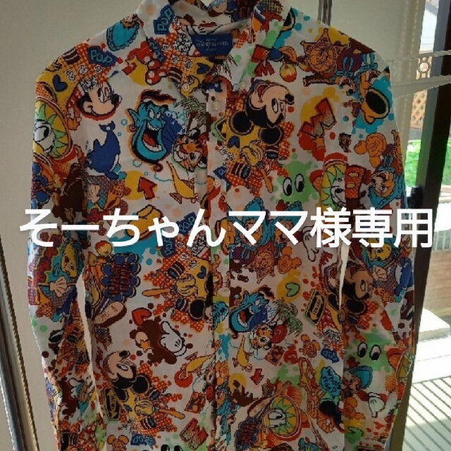 Disney(ディズニー)のディズニー キャラクターシャツ 値下げ メンズのトップス(その他)の商品写真