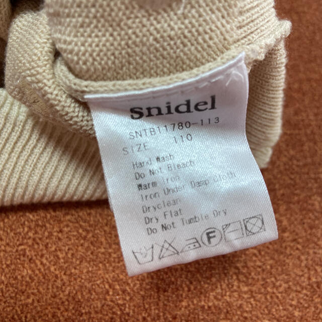 SNIDEL(スナイデル)の値下げ‼︎スナイデルガール❤︎snidel girl❤︎カーディガン❤︎110 キッズ/ベビー/マタニティのキッズ服女の子用(90cm~)(カーディガン)の商品写真