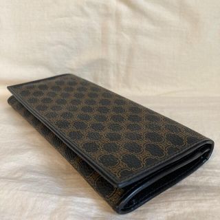 celine - CELINE セリーヌ ヴィンテージ マカダム柄 ブラック 黒 長 celine - CELINE セリーヌ ヴィンテージ マカダム柄 ブラック 黒 長