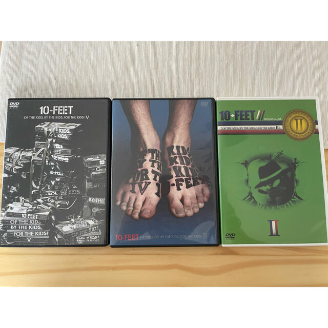 ［最終値下げ］10-FEET DVDセット　II Ⅳ Ⅴ エンタメ/ホビーのDVD/ブルーレイ(ミュージック)の商品写真