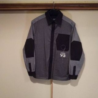 ワイスリー(Y-3)のY-3  ヘリンボーン オーバーサイズシャツ(シャツ)