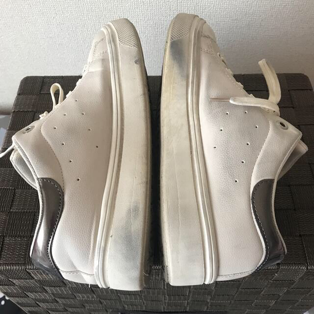 POLO RALPH LAUREN(ポロラルフローレン)の🧏‍♀️U.S.POLO ASSN.-LL/オフホワイト/中古👟 レディースの靴/シューズ(スニーカー)の商品写真