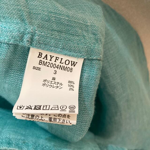 BAYFLOW(ベイフロー)のBAYFLOW 長袖　リネンシャツ　ベイフロー メンズのトップス(シャツ)の商品写真