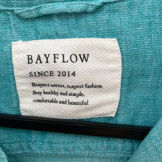 BAYFLOW(ベイフロー)のBAYFLOW 長袖　リネンシャツ　ベイフロー メンズのトップス(シャツ)の商品写真