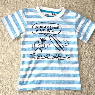 スヌーピー(SNOOPY)のストンプスタンプ　Tシャツ　100  ピーナッツ　スヌーピー  (Tシャツ/カットソー)