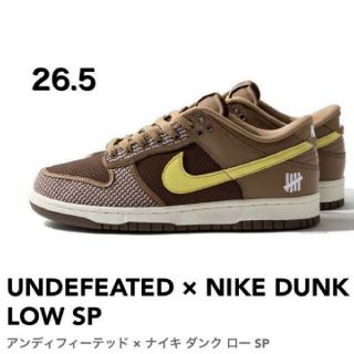 アンディフィーテッド(UNDEFEATED)のtvd様専用 UNDEFEATED × NIKE DUNK LOW SP ダンク(スニーカー)