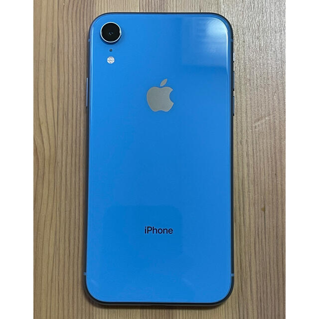 iPhone XR 64GB ブルー SIMフリースマートフォン本体