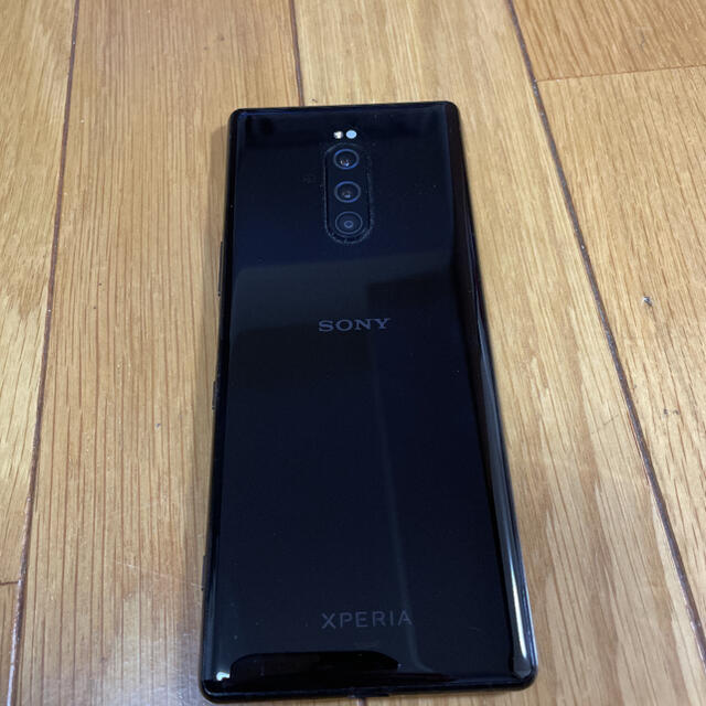 注目のブランド SONY Xperia 1 SOV40 ブラック SIMロック解除済