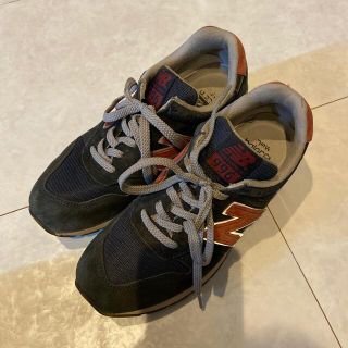 ニューバランス(New Balance)の専用　ニューバランス スニーカー　966 ネイビー×レッド　VANSスニーカー(スニーカー)