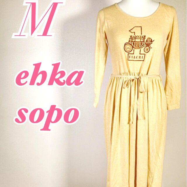 Ehka Sopo Ehka Sopo エヘカソポ プリントtシャツ 膝丈ワンピース 腰紐 春コーデの通販 By ラクモ エヘカソポならラクマ