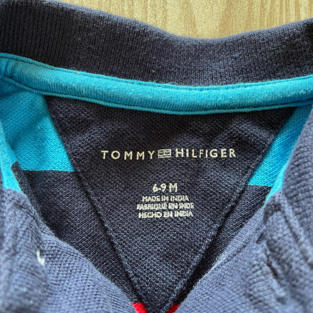 TOMMY HILFIGER(トミーヒルフィガー)のトミー　ヒルフィガー　ポロシャツ キッズ/ベビー/マタニティのベビー服(~85cm)(シャツ/カットソー)の商品写真