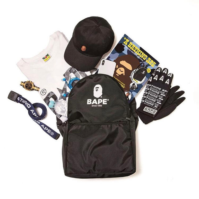 A BATHING APE(アベイシングエイプ)のBAPE◆A BATHING APE◆バッグパック／リュック◆付録ノベルティ メンズのバッグ(バッグパック/リュック)の商品写真