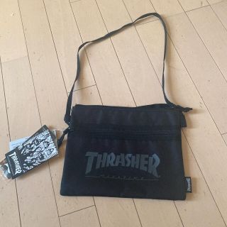 スラッシャー(THRASHER)のTHRASHER スラッシャー 未使用新品タグ付きステッカー付きサコッシュ(ショルダーバッグ)