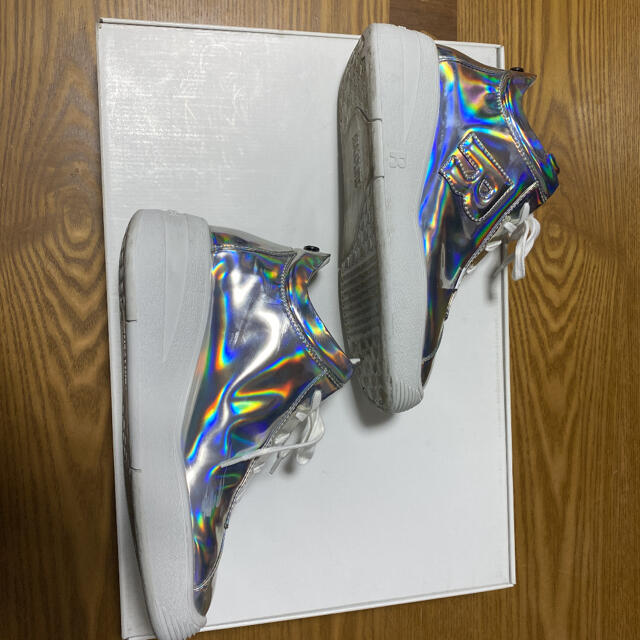 ルコライン　RUCOLINE シルバースニーカー レディースの靴/シューズ(スニーカー)の商品写真