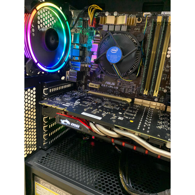 ゲーミングPC Core i7 7700 RX 470 メモリ 16gb