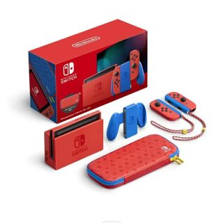 Nintendo Switch マリオレッド×ブルー セット(家庭用ゲーム機本体)