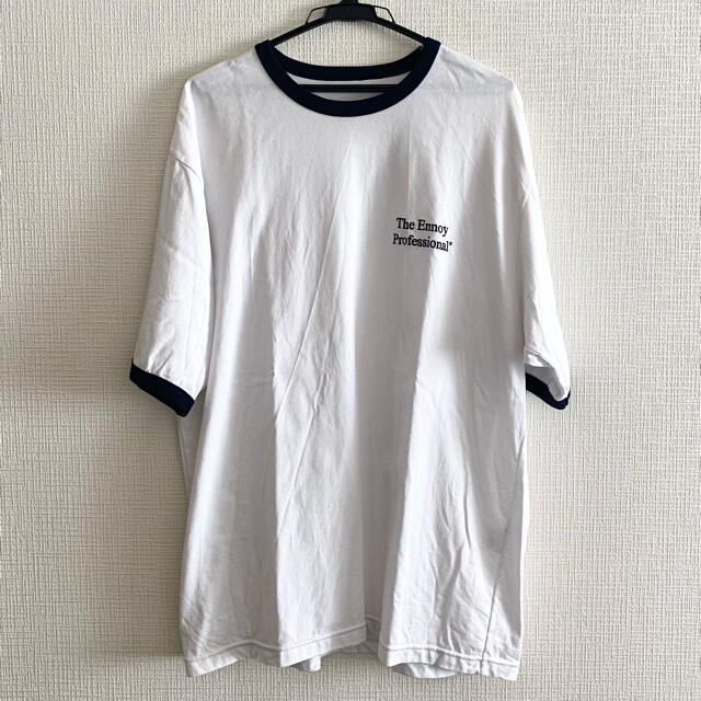 ENNOY エンノイ　リンガー　TEE Tシャツ　黒　XL