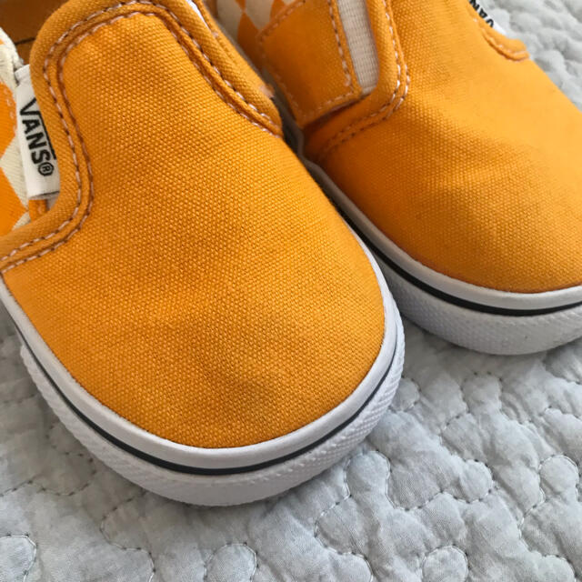 VANS(ヴァンズ)の【専用】vans スリッポン14㎝☆オールドスクール☆チェッカー キッズ/ベビー/マタニティのベビー靴/シューズ(~14cm)(スニーカー)の商品写真