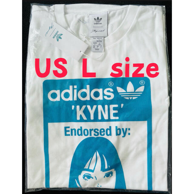 adidas(アディダス)のadidas KYNE Tee　Ｌ メンズのトップス(Tシャツ/カットソー(半袖/袖なし))の商品写真