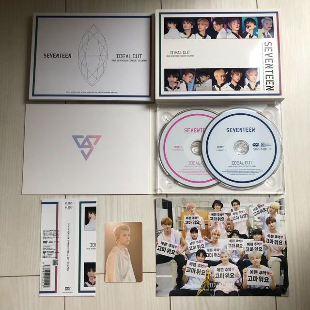 SEVENTEEN セブチ IDEAL CUT DVD 新素材新作 円引き