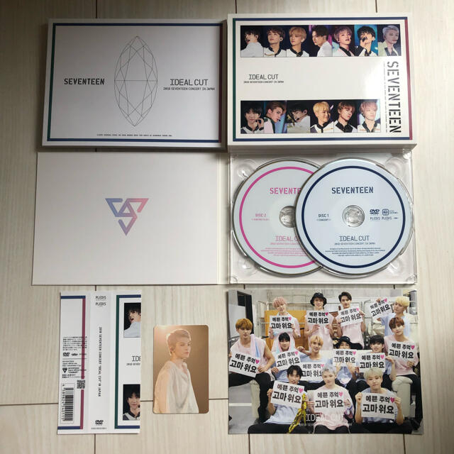 SEVENTEEN セブチ IDEAL CUT DVD 【国産】 8722円引き www