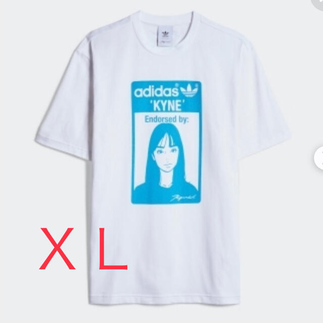 adidas(アディダス)のXL adidas kyne tee アディダス グラフィック Tシャツ　 メンズのトップス(Tシャツ/カットソー(半袖/袖なし))の商品写真