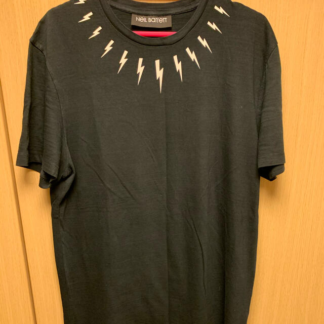 Tシャツ/カットソー(半袖/袖なし)正規 Neil Barrett ニールバレット ボルト Tシャツ