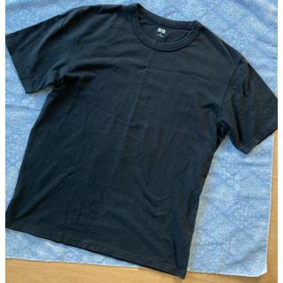 ユニクロ(UNIQLO)のUNIQLO ユニクロ Tシャツ、ブラック、メンズ(Tシャツ/カットソー(半袖/袖なし))