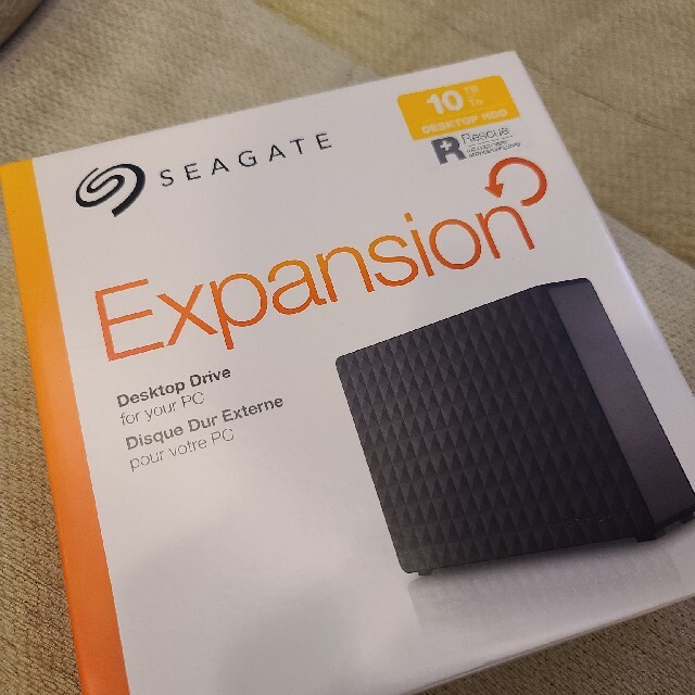 ☆新品☆ Seagate 外付けハードディスク 10TBスマホ/家電/カメラ