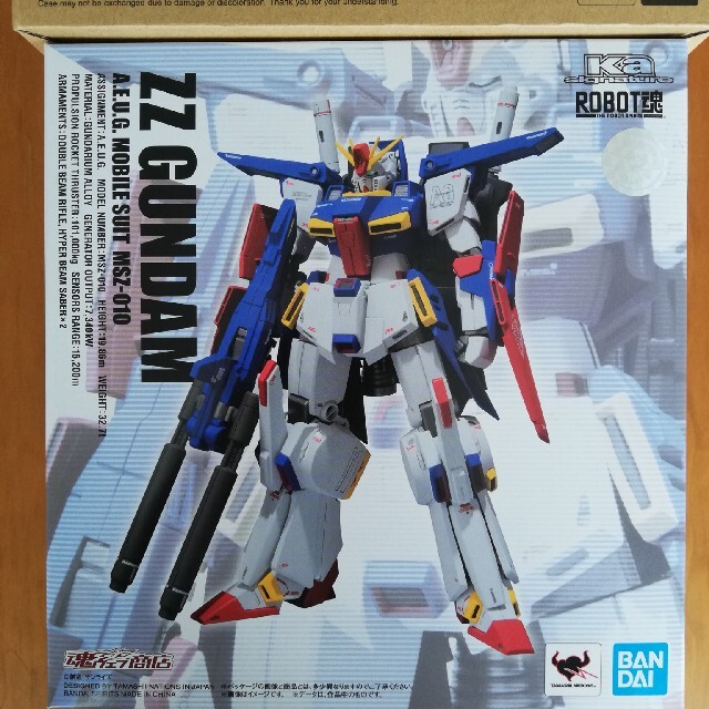 ロボット魂 ZZ ガンダム ダブルゼータガンダム ka Signature ロボット魂 ZZ ガンダム ダブルゼータガンダム ka Signature