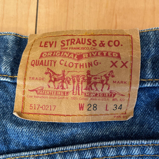 Levi's - 90s ビンテージ USA製 リーバイス 517 ブーツカット フレア