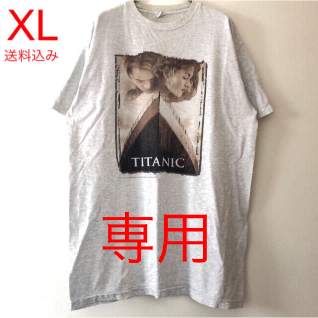 春のコレクション 専用 Titanic Tee Grey XL タイタニック Tシャツ