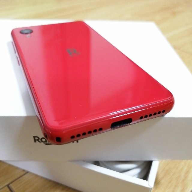 Rakuten(ラクテン)の☆☆楽天★rakuten mini★RED★美品★送料無料★おまけ付☆☆ スマホ/家電/カメラのスマートフォン/携帯電話(スマートフォン本体)の商品写真