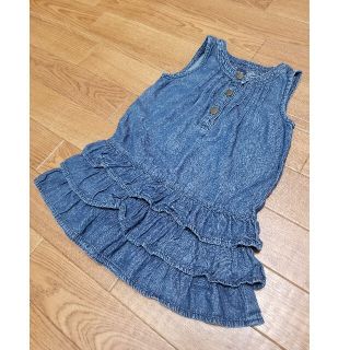 ベビーギャップ(babyGAP)のベビーギャップ  ワンピース 95 デニム  80 85 90(ワンピース)