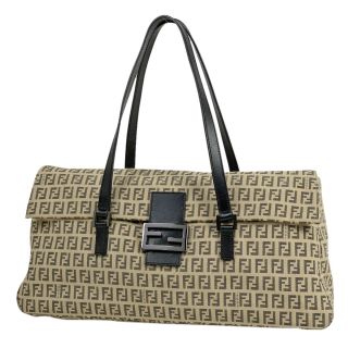 FENDI - フェンディ ズッキーノ柄 ショルダーバッグ レディース 【中古