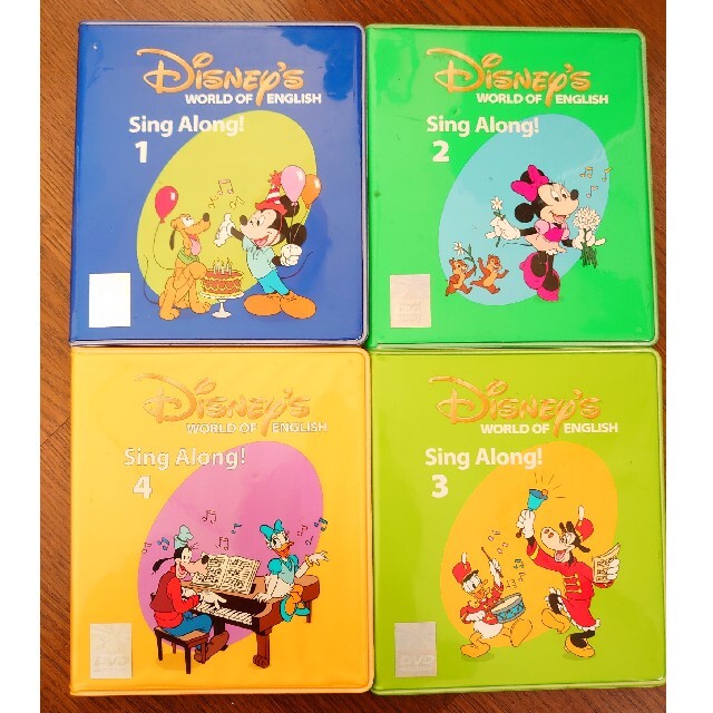 Disney - DWE ディズニー英語 シングアロング DVD 1~4の通販 by 月香