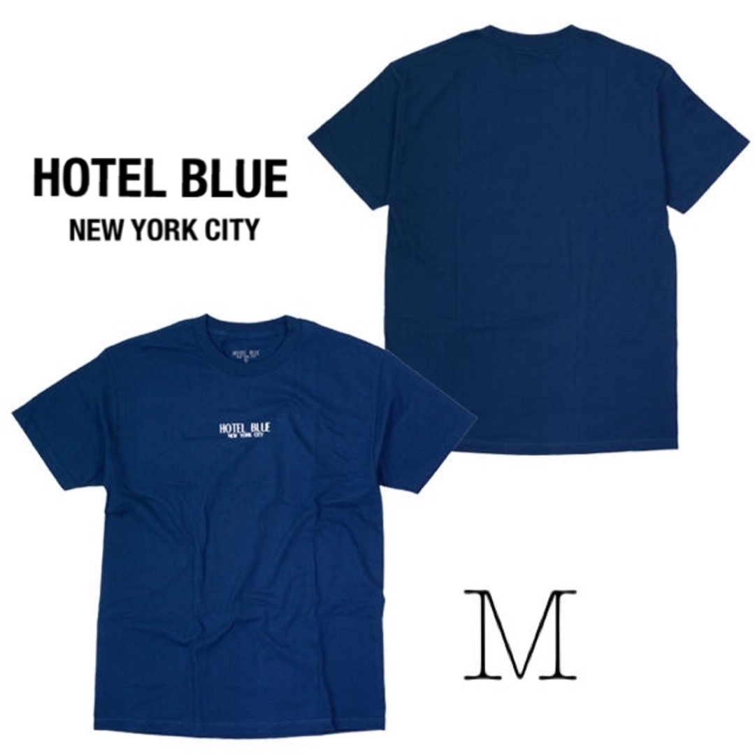 HOTEL BLUE Logo Tee Navy M lurk NYC - Tシャツ/カットソー(半袖/袖なし)