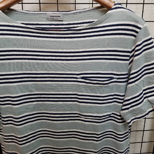 UNDERCOVER(アンダーカバー)の日本製 UNDERCOVERISM Border S/S Tee ボートネック メンズのトップス(Tシャツ/カットソー(半袖/袖なし))の商品写真