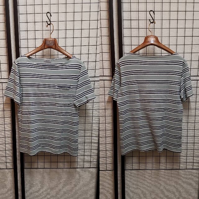 UNDERCOVER(アンダーカバー)の日本製 UNDERCOVERISM Border S/S Tee ボートネック メンズのトップス(Tシャツ/カットソー(半袖/袖なし))の商品写真