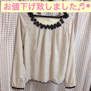 パターンフィオナ(PATTERN fiona)のPATTERN♡ドットトップス(シャツ/ブラウス(長袖/七分))