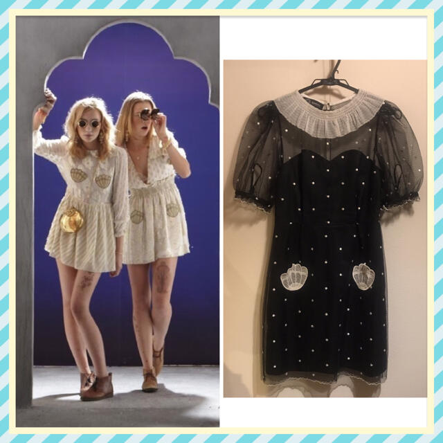 sretsis 2011ss🐚貝殻レースワンピース スレトシス 【セール