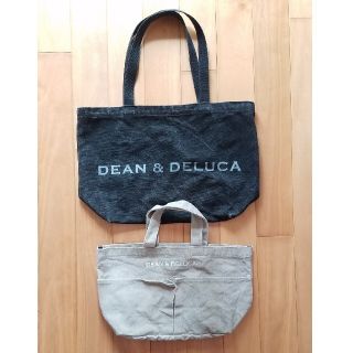 ディーンアンドデルーカ(DEAN & DELUCA)のキチ様専用) DEAN＆DELUCA　トート　バッグ　ベージュ　カーキ　中古(トートバッグ)