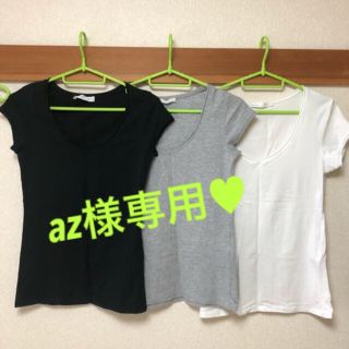 ザラ(ZARA)の【az様専用】ZARA Tシャツ　3色　セット(Tシャツ(半袖/袖なし))