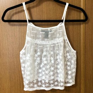 ザラ(ZARA)のforever21 レース　キャミソール　★最終値下げ中★(キャミソール)