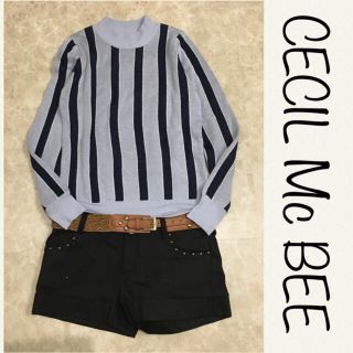 セシルマクビー(CECIL McBEE)のCECIL Mc BEE♡ストライプニット(ニット/セーター)