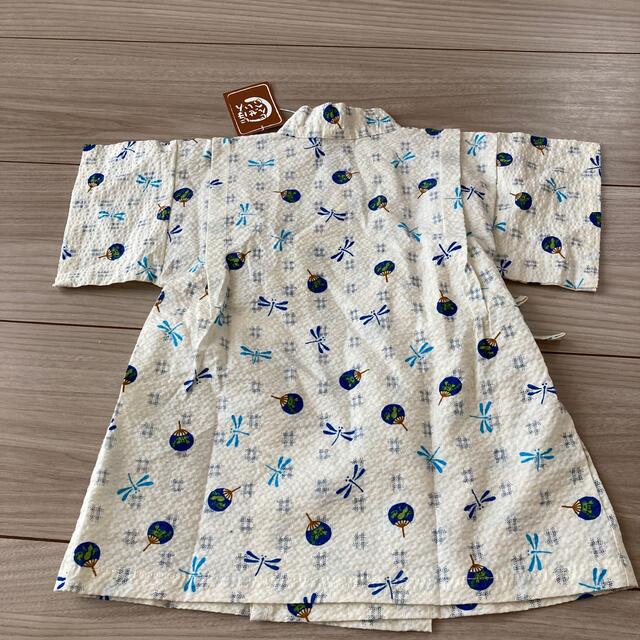 甚平　キッズ　サイズ90 キッズ/ベビー/マタニティのキッズ服男の子用(90cm~)(甚平/浴衣)の商品写真